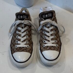 Converse All Star plaid sneaker M/W